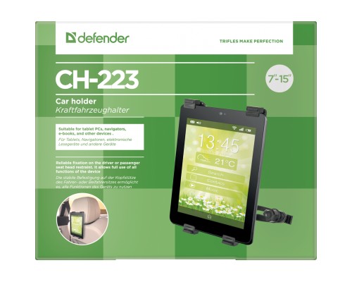Універсальний автотримач Defender Car holder 223 for tablet devices (29223)