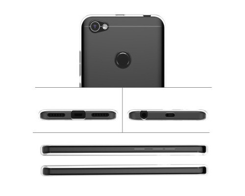 Чохол до мобільного телефона для Xiaomi Redmi Note 5A Clear tpu (Transperent) Laudtec (LC-XRN5A)