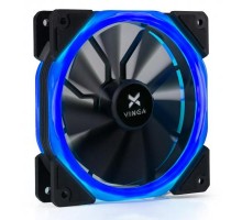 Кулер до корпусу Vinga LED fan-02 blue