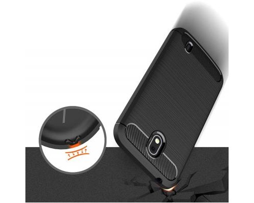 Чохол до мобільного телефона Laudtec для Nokia 1 Carbon Fiber (Black) (LT-N1B)