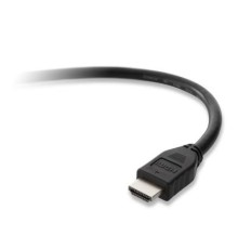 Кабель мультимедійний HDMI to HDMI 1.5m High Speed w/Ethernet Belkin (F3Y017BT1.5MBLK)