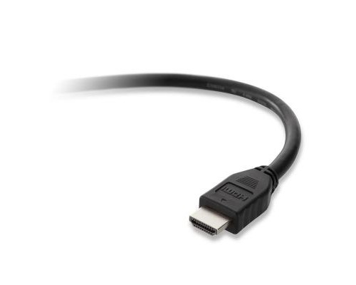 Кабель мультимедійний HDMI to HDMI 1.5m High Speed w/Ethernet Belkin (F3Y017BT1.5MBLK)