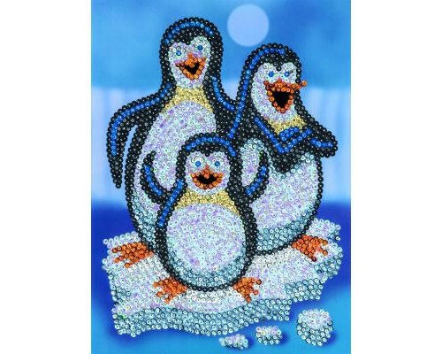 Набір для творчості Sequin Art RED Pepino Penguins (SA1503) Набір для творчості Sequin Art RED Pepino Penguins (SA1503)