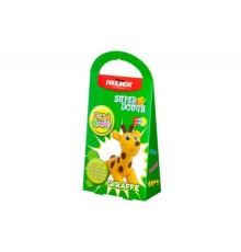 Набір для творчості Paulinda Super Dough Fun4one Жираф (подвижные глаза) (PL-1565)