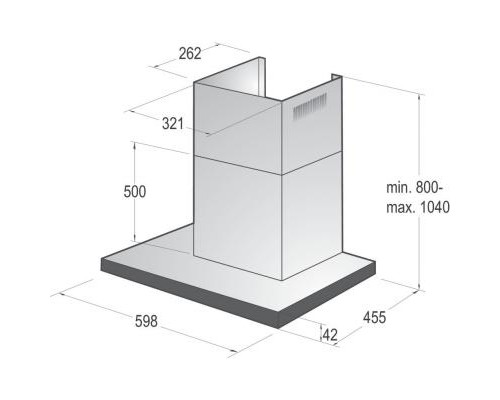 Витяжка кухонна Gorenje WHT6SYW