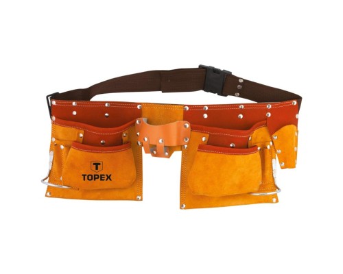 Сумка для інструмента Topex пояс монтажника, 11 кишень (79R405)