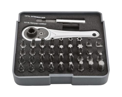 Набір біт Neo Tools 38 шт с держателем (06-105)