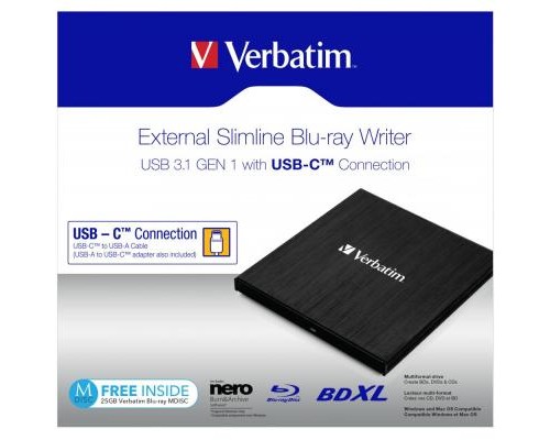 Оптичний привід DVD-RW Verbatim 43889