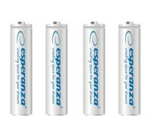 Акумулятор Esperanza AAA 1000mAh Ni-MH * 4 white (EZA102W) 