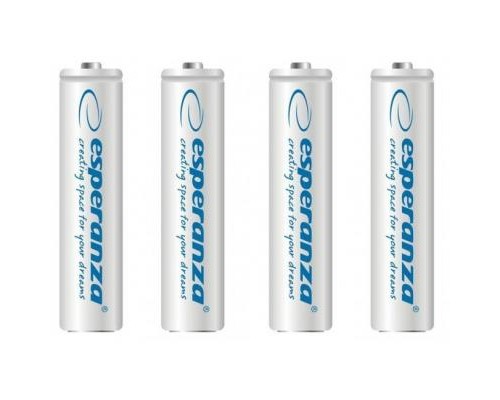 Акумулятор Esperanza AAA 1000mAh Ni-MH * 4 white (EZA102W) 