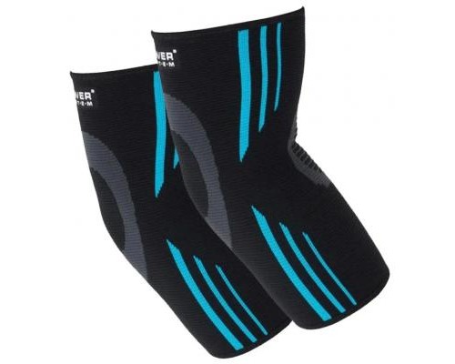 Фіксатор ліктя Power System Elbow Support Evo Black/Blue L (PS-6020_L_Black-Blue)