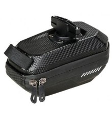 Сумка підсідельна Bravvos BC-BG167 20x10x9 см Black (BIB-053)
