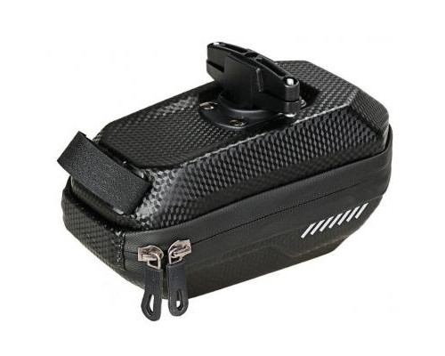 Сумка підсідельна Bravvos BC-BG167 20x10x9 см Black (BIB-053)