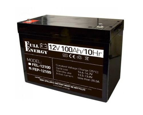 Батарея до ДБЖ Full Energy 12В 100Ач (FEP-12100) Батарея до ДБЖ Full Energy 12В 100Ач (FEP-12100)