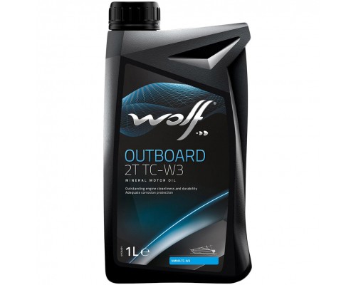 Моторна олива Wolf Outboard 2T (TC-W3) 1л (8302008)