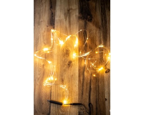 Гірлянда BPNY з адаптером 180LED, 1.8М, 10.8W Водопад White (102980)