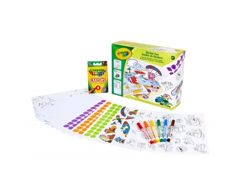 Набір для творчості Crayola з наліпками (256278.006)