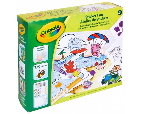 Набір для творчості Crayola з наліпками (256278.006)