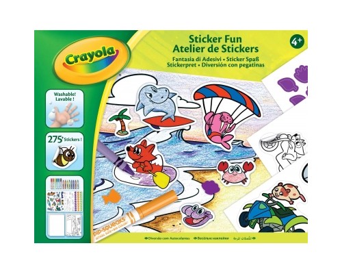 Набір для творчості Crayola з наліпками (256278.006)