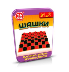 Настільна гра YaGo Шашки (40113)
