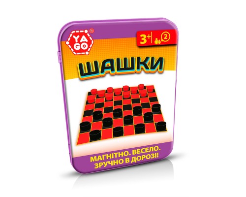 Настільна гра YaGo Шашки (40113)