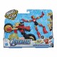 Фігурка для геймерів Hasbro Avengers Bend and flex 2 в 1 Залізна людина на мотоциклі (F0244)