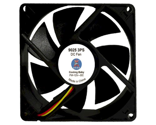 Кулер до корпусу Cooling Baby 9025 3PS Кулер до корпусу Cooling Baby 9025 3PS