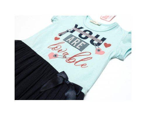 Плаття дитяче Breeze з фатиновою спідницею (10840-140G-blue)