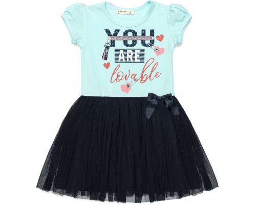 Плаття дитяче Breeze з фатиновою спідницею (10840-140G-blue)