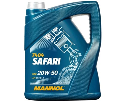 Моторна олива Mannol SAFARI 5л 20W-50 (MN7404-5)