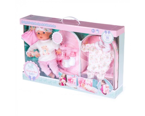 Пупс Lotus у наборі з аксесуарами, 35,5 см (6457794)
