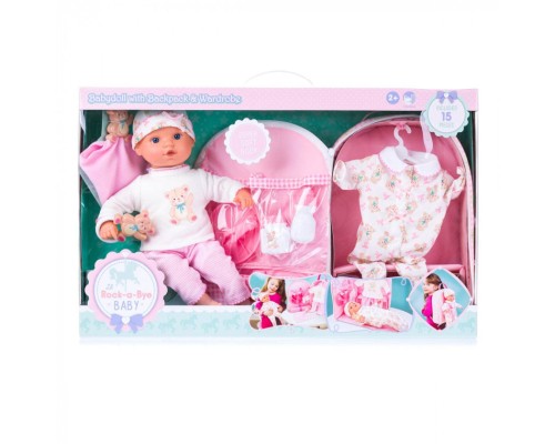 Пупс Lotus у наборі з аксесуарами, 35,5 см (6457794)