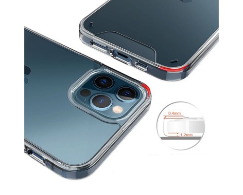 Чохол до мобільного телефона BeCover Space Case Apple iPhone 12 / 12 Pro Transparancy (707793)