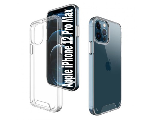 Чохол до мобільного телефона BeCover Space Case Apple iPhone 12 / 12 Pro Transparancy (707793)