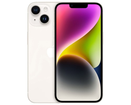 Мобільний телефон Apple iPhone 14 128GB Starlight (MPUR3)