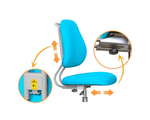 Дитяче крісло ErgoKids s Mio Ergo Blue (Y-507 KBL)