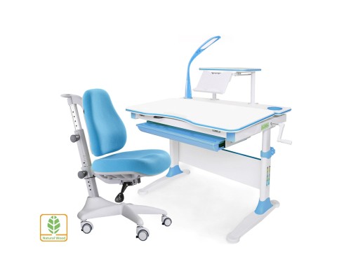 Парта з кріслом Evo-kids Evo-30 BL + Y-528 KBL