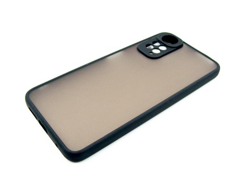 Чохол до мобільного телефона Dengos Matte Xiaomi Redmi Note 11 (black) (DG-TPU-MATT-113)