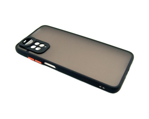 Чохол до мобільного телефона Dengos Matte Xiaomi Redmi Note 11 (black) (DG-TPU-MATT-113)