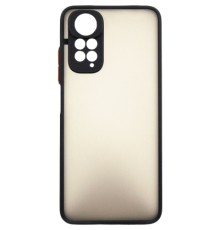 Чохол до мобільного телефона Dengos Matte Xiaomi Redmi Note 11 (black) (DG-TPU-MATT-113)