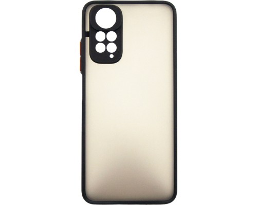 Чохол до мобільного телефона Dengos Matte Xiaomi Redmi Note 11 (black) (DG-TPU-MATT-113)