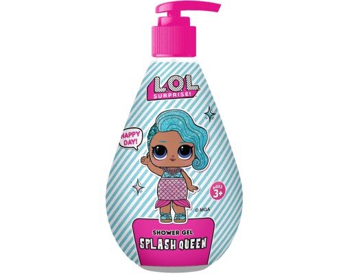 Дитячий гель для душу L.O.L. Surprise! Splash Queen 300 мл (4823015944093) Дитячий гель для душу L.O.L. Surprise! Splash Queen 300 мл (4823015944093)