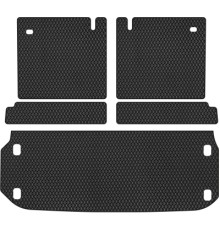 Килимок в багажник EVAtech Nissan Pathfinder (R52) 2014+ 4 поколін (NS3191BE5RBB)
