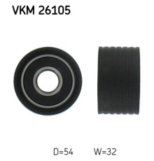 Ролик натягувача ременя SKF VKM 26105