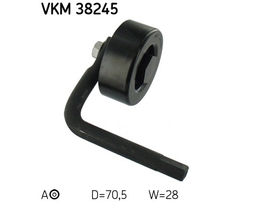 Ролик натягувача ременя SKF VKM 38245