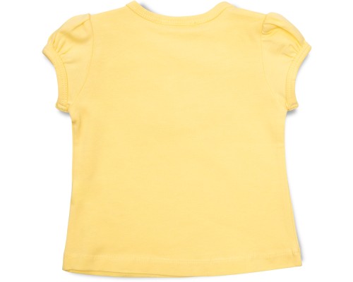 Футболка дитяча Breeze з мереживом (6640-74G-yellow)