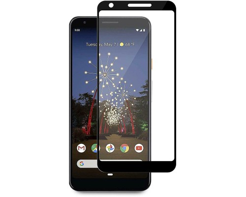 Скло захисне PowerPlant Full screen Google Pixel 3a XL, Black (GL607013)