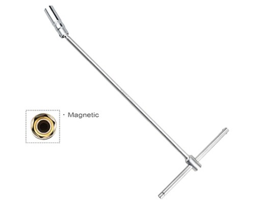 Ключ Toptul свічковий Т-подібний магнітний 21мм L450мм (CTHB2145)