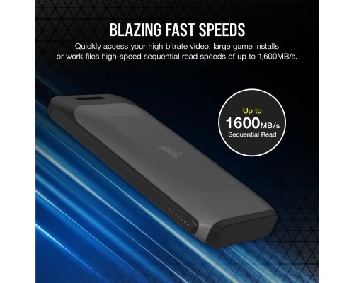 Накопичувач SSD USB 3.2 2TB Corsair (CSSD-EX100U2TB)