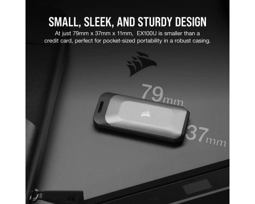 Накопичувач SSD USB 3.2 2TB Corsair (CSSD-EX100U2TB)